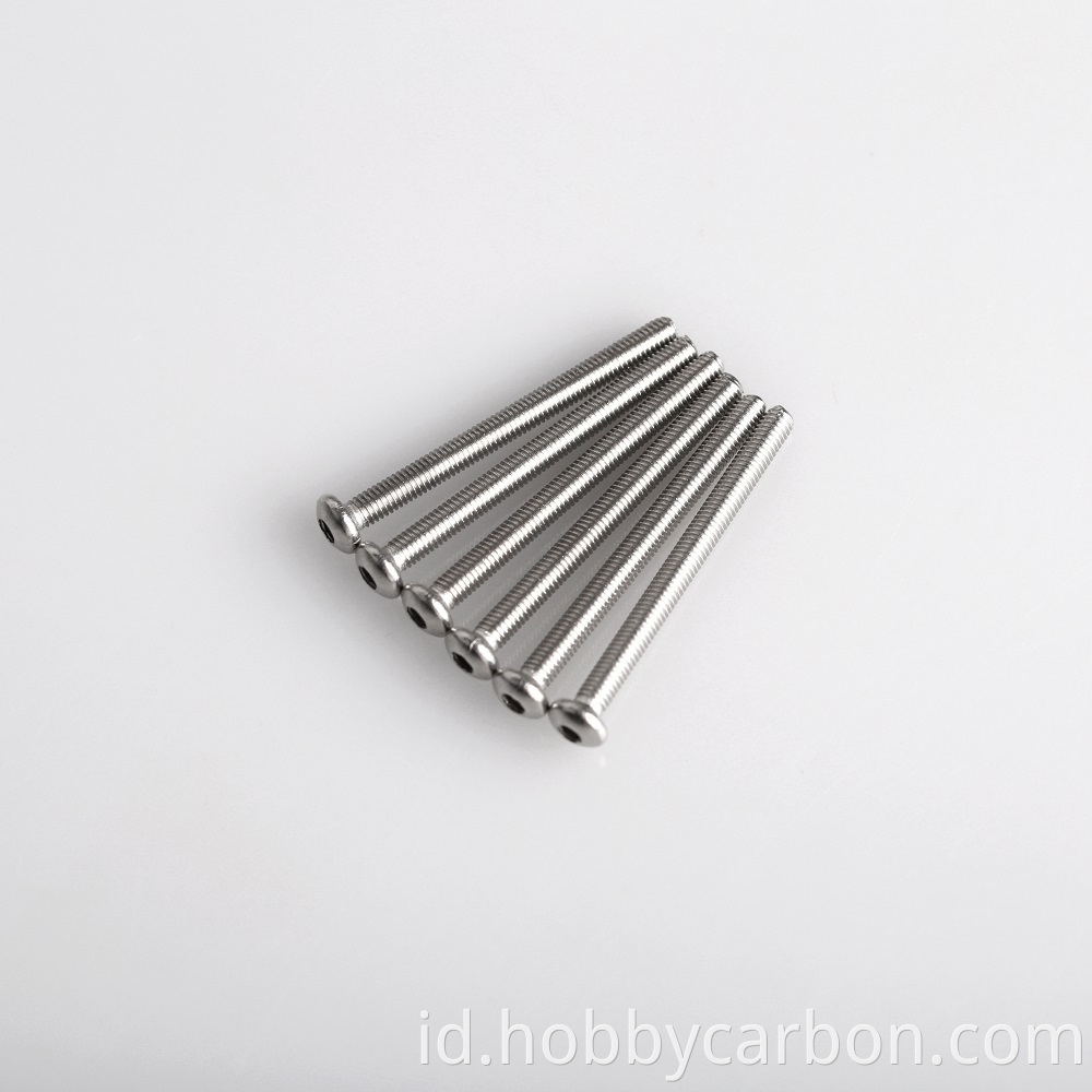 M3 button stainless steel screw